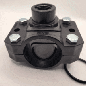 Collier de prise en charge pour le boître de filtration automatisée de piscine Poolopti
